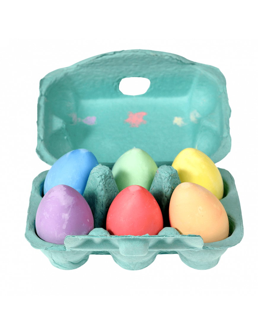 Kolorowa kreda dla dzieci w kształcie jajek, Rex London