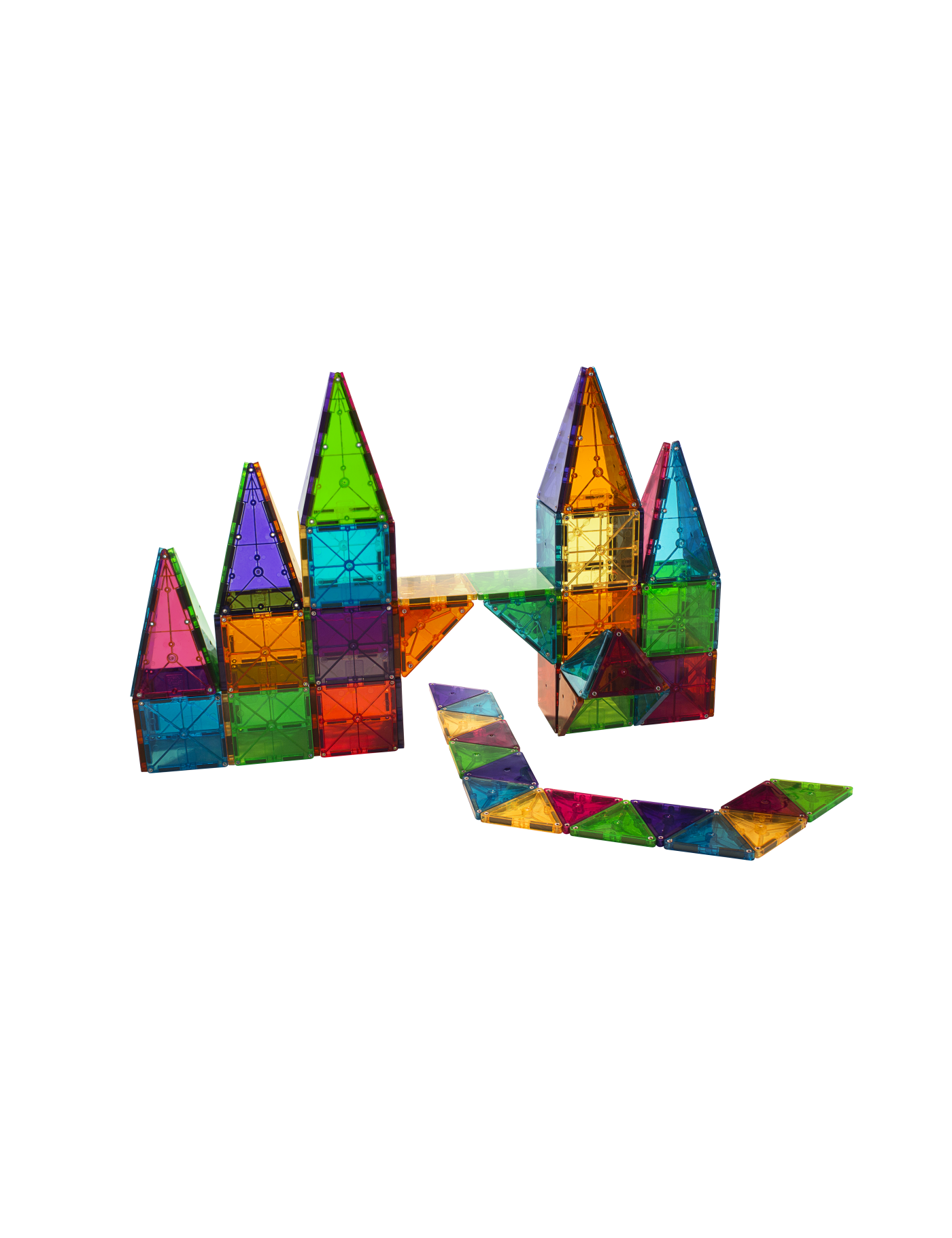 Klocki magnetyczne 100 el. Classic,  Magna-Tiles