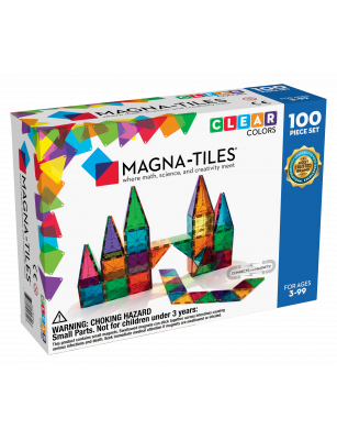 Klocki magnetyczne 100 el. Classic,  Magna-Tiles