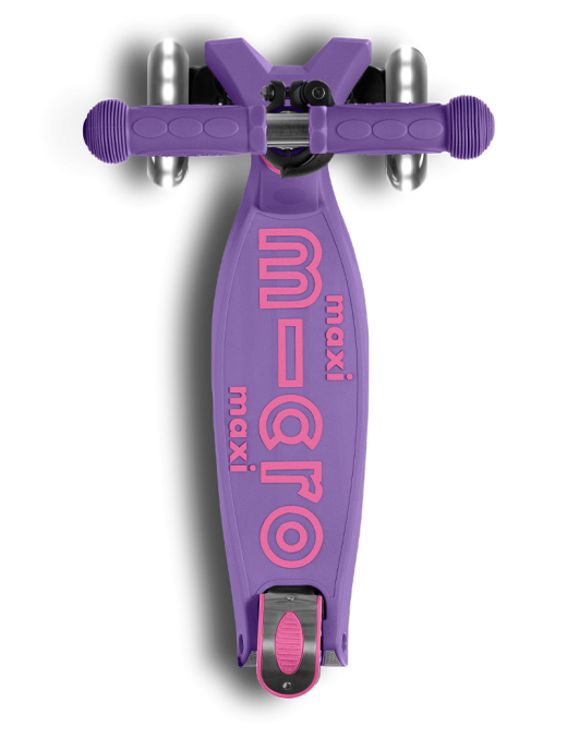 Maxi Micro Deluxe Purple FOLDABLE LED składana