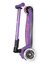 Maxi Micro Deluxe Purple FOLDABLE LED składana