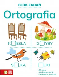 Zielona sowa, Blok zadań . Ortografia
