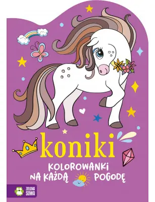 Kolorowanki na każdą pogodę. Koniki