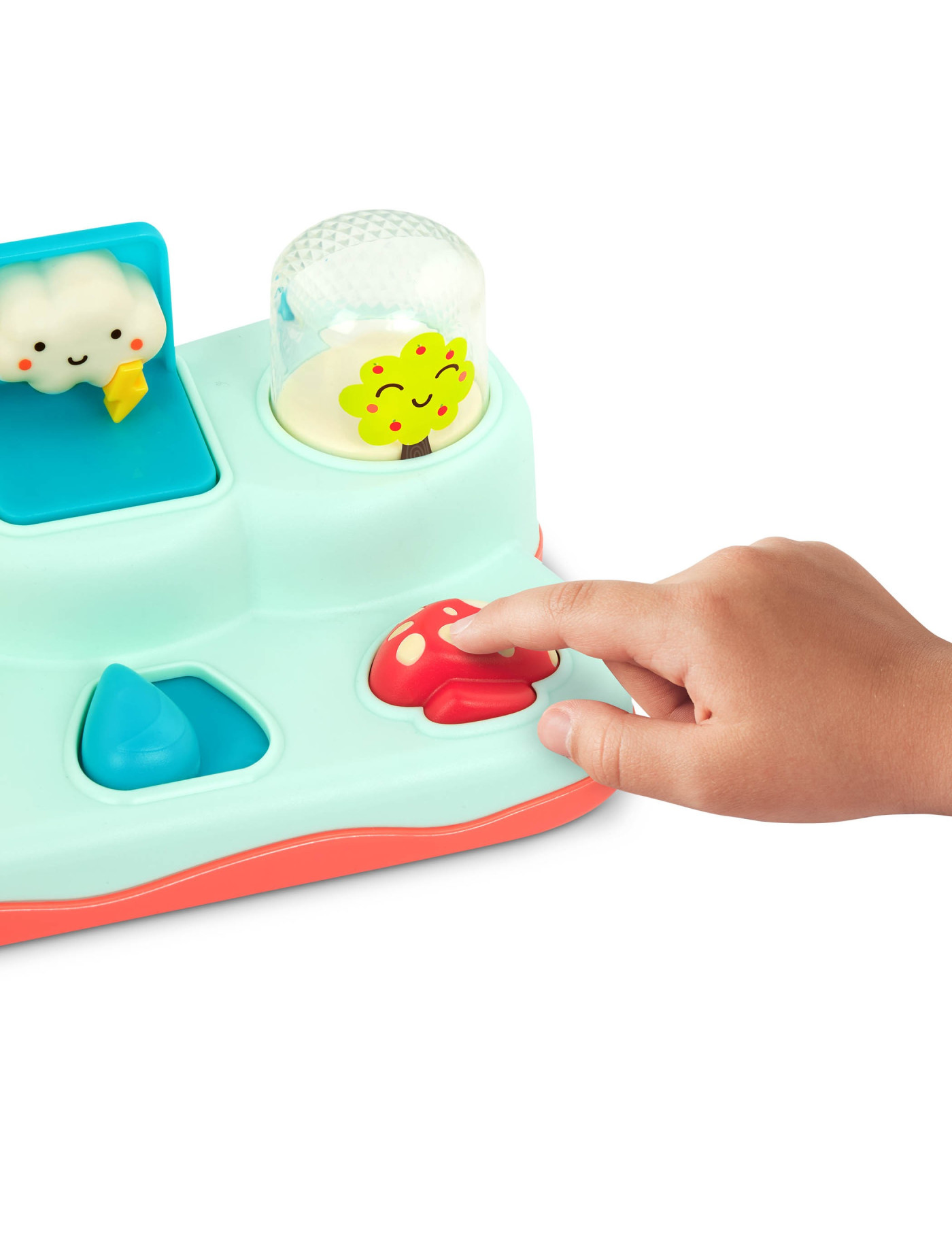 Pop-Up Buddies –KONSOLA POGODOWA – interaktywna zabawka inspirowana przyrodą, B. Toys Pop-Up Buddies –KONSOLA POGODOWA – interaktywna zabawka inspirowana przyrodą, B. Toys