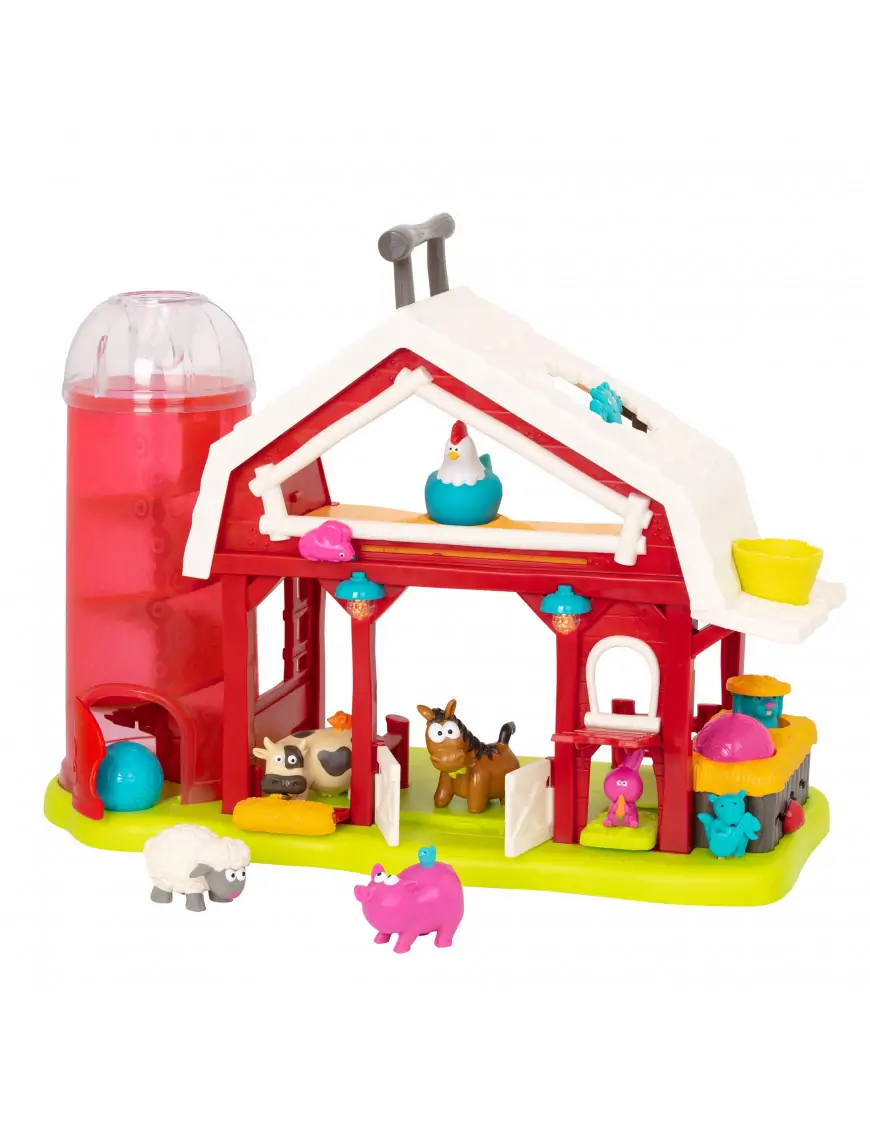 Musical Fun Farm – interaktywna ZAGRODA z odgłosami zwierząt, B. Toys