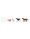 Klocki magnetyczne 25 el. Farm Animals, Magna Tiles