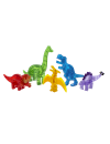Klocki magnetyczne 5 el. Dinozaury Dinos, Magna Tiles Klocki magnetyczne 5 el. Dinozaury Dinos, Magna Tiles