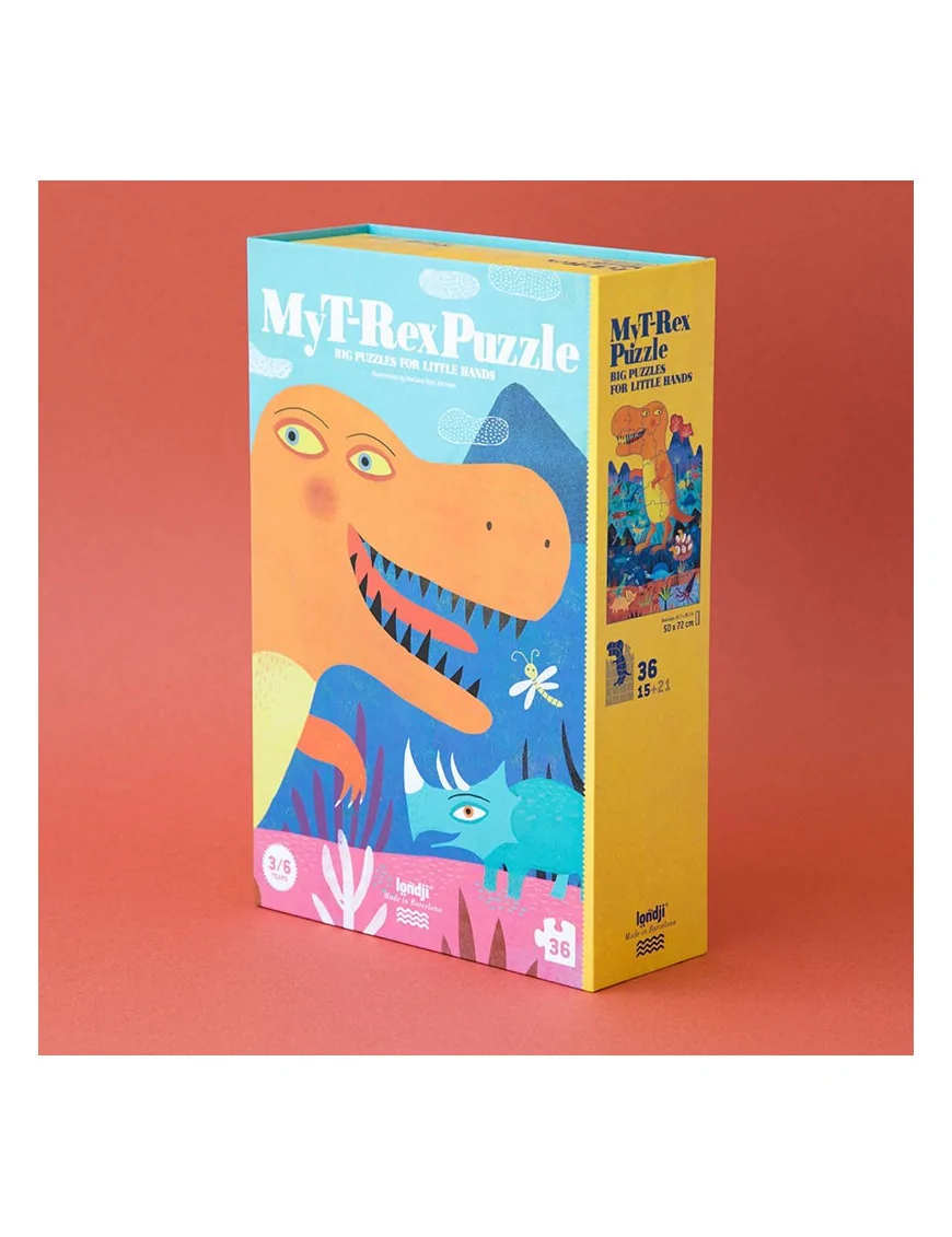 Londji, Puzzle dla dzieci T-Rex, Mój Dinozaur