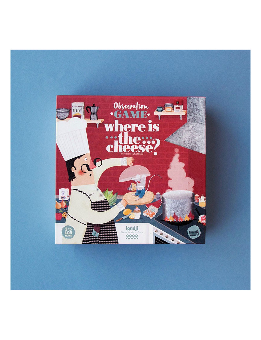 Gra obserwacyjna dla dzieci, Where is the Cheese? | Londji