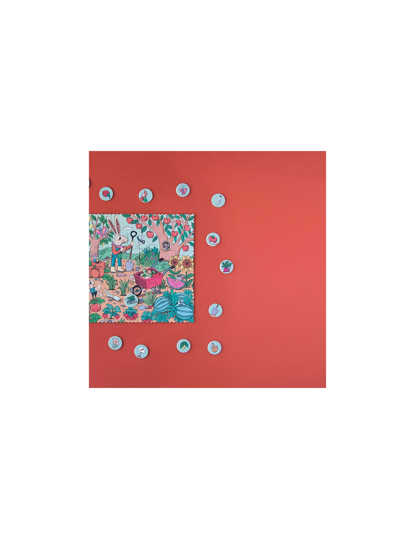 Puzzle dla dzieci Ogród Króliczków | Londji®