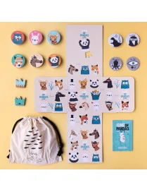 Gra memo dla dzieci, Król Panda | Londji®