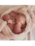 Jollein, Śpiworek otulacz do fotelika i wózka Bunny PALE PINK