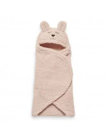 Jollein, Śpiworek otulacz do fotelika i wózka Bunny PALE PINK