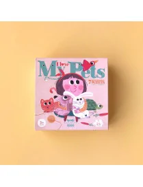 Londji, Puzzle dla dzieci, Kocham Moje Zwierzątka