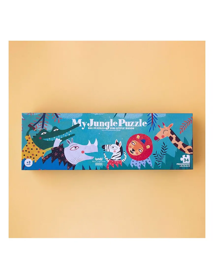 Londji, Puzzle dla dzieci My Jungle, Moja Dżungla