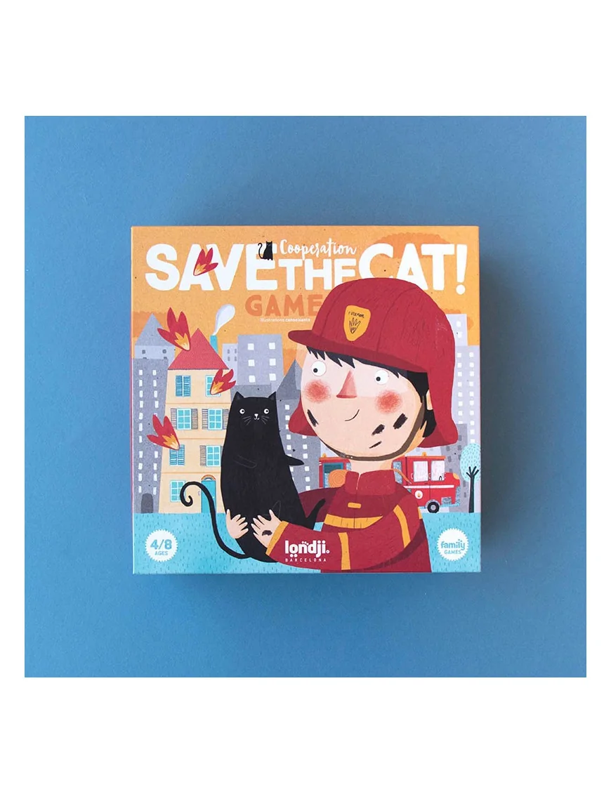 Gra kooperacyjna Save the cat - Uratuj Kotka | Londji®