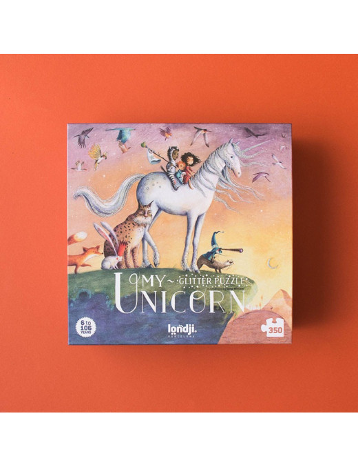 Puzzle dla dzieci, Mój Jednorożec, 350 el., Londji