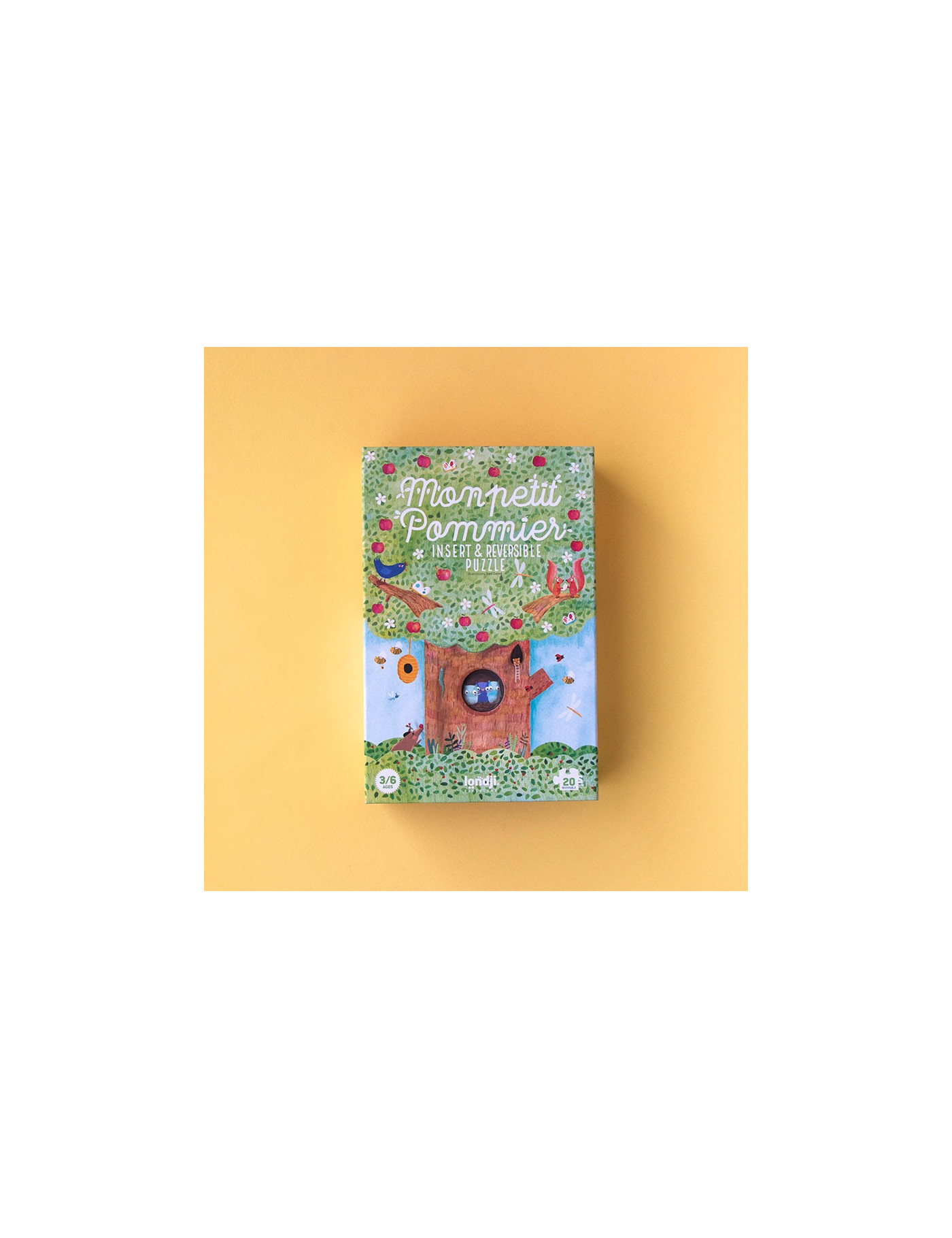 Puzzle dla dzieci, Mon Petit Pommier - Moja Jabłoń | Londji®