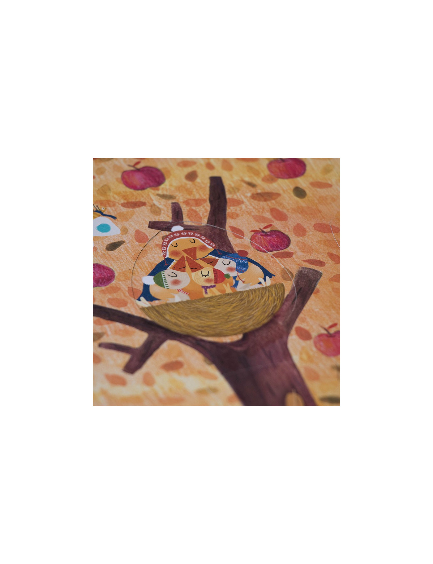Puzzle dla dzieci, Mon Petit Pommier - Moja Jabłoń | Londji®