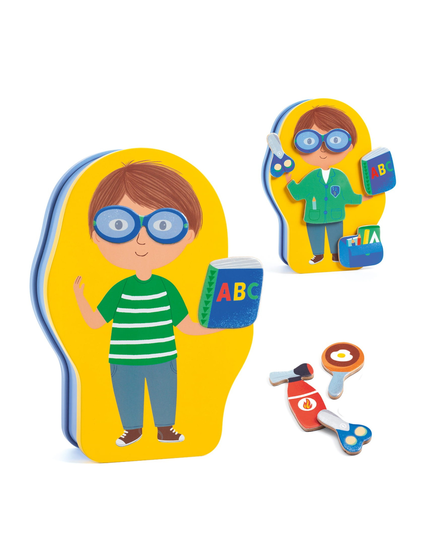 Magnetyczne puzzle ZAWODY, Djeco