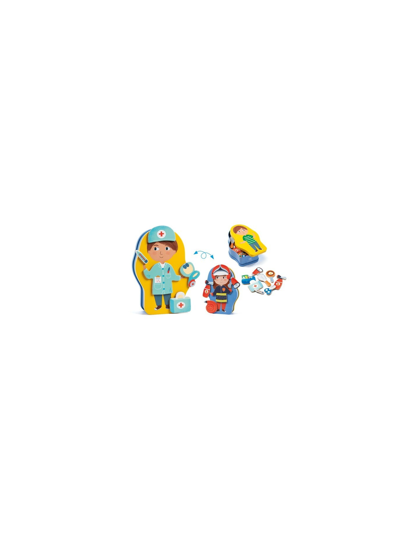 Magnetyczne puzzle ZAWODY, Djeco