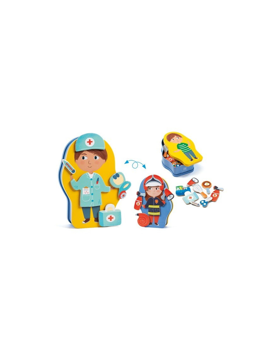 Magnetyczne puzzle ZAWODY, Djeco