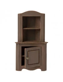 Akcesoria dla myszek Maileg - Miniature corner cabinet - Brown