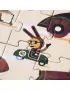 Puzzle dla dzieci, Wyścig, Vroom Vroom 50 elementów| Londji®