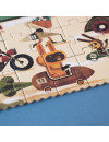 Puzzle dla dzieci, Wyścig, Vroom Vroom 50 elementów| Londji®