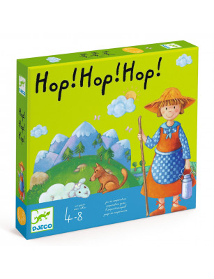 Djeco, Gra planszowa Hop ! Hop ! Hop !