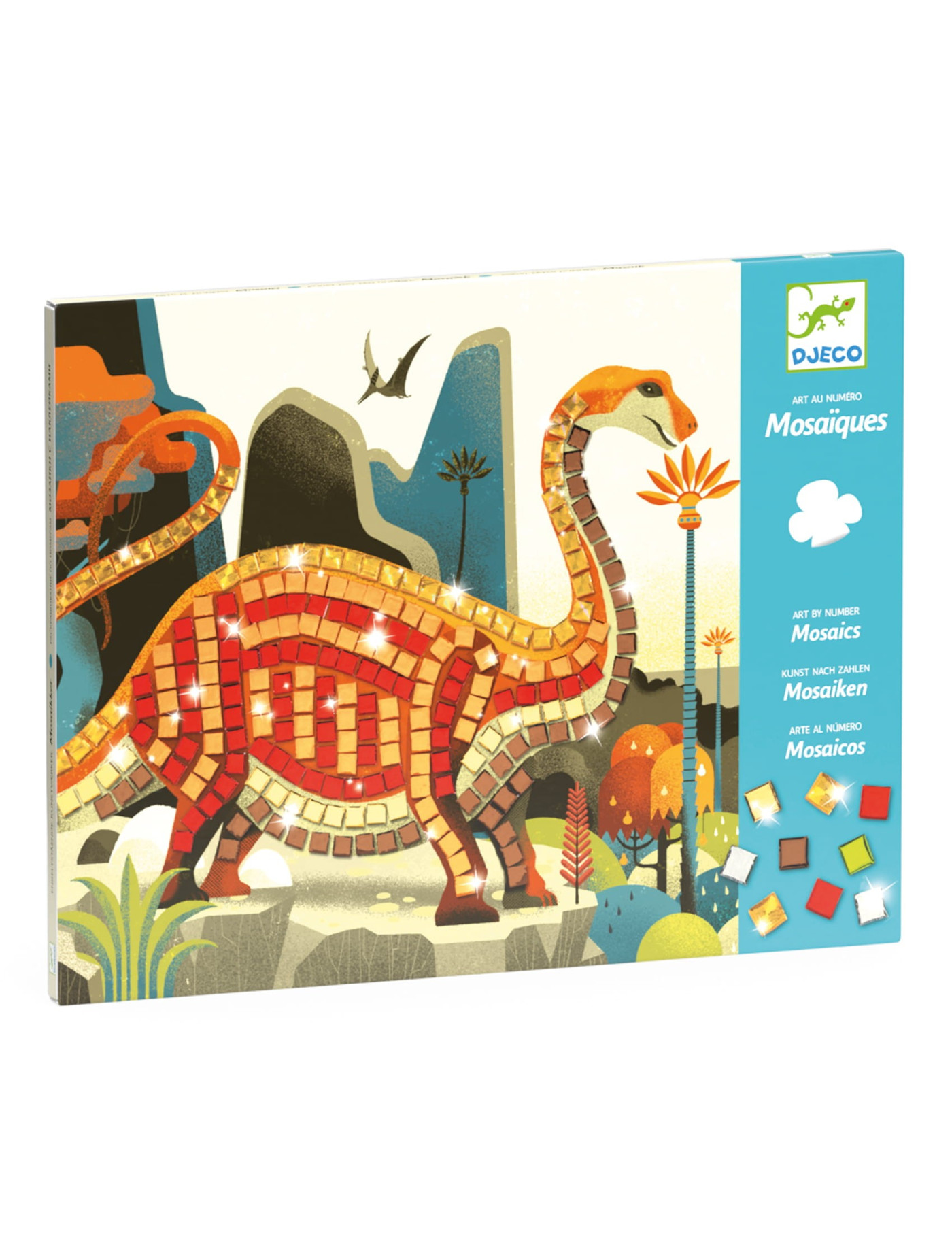 Djeco, Mozaiki DINOZAURY Djeco, Mozaiki DINOZAURY
