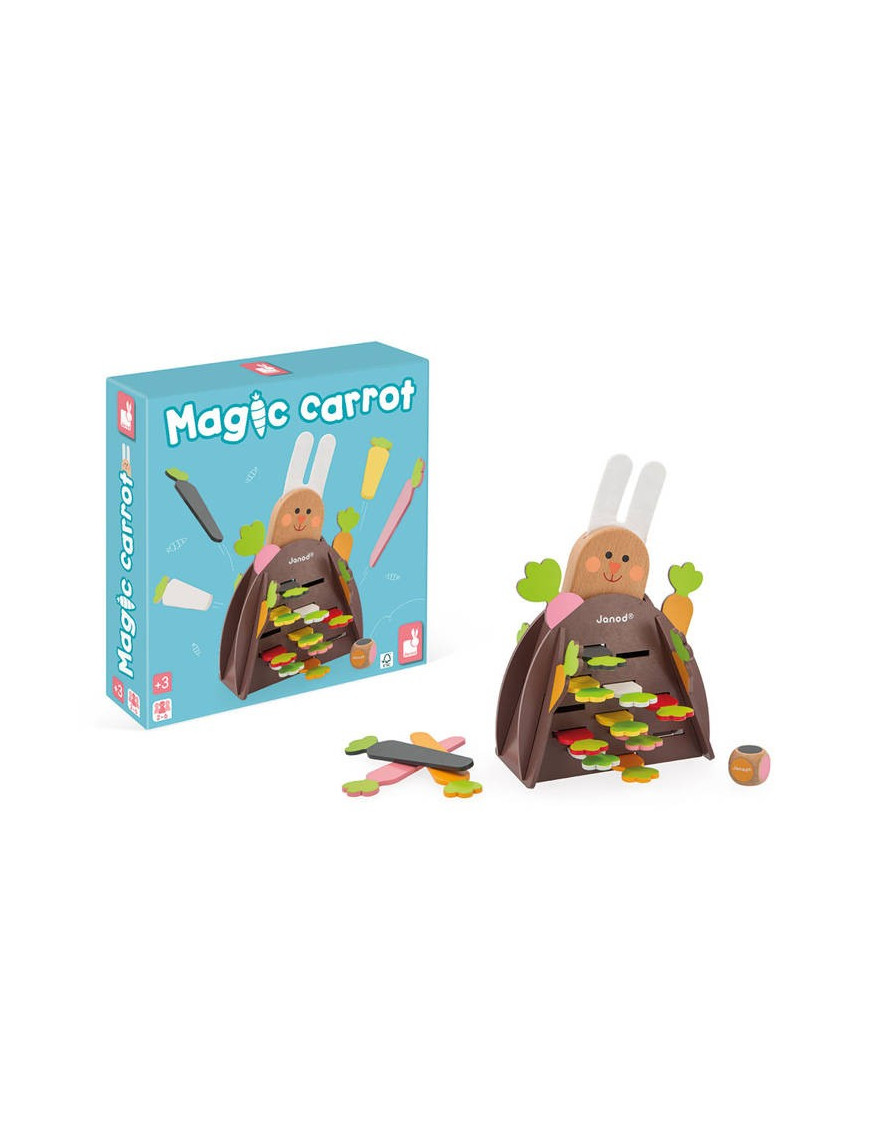 Gra strategiczna Magiczna marchewka 3+, Janod