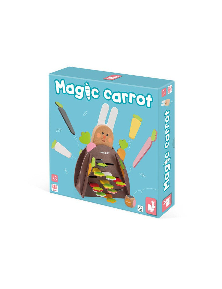 Gra strategiczna Magiczna marchewka 3+, Janod