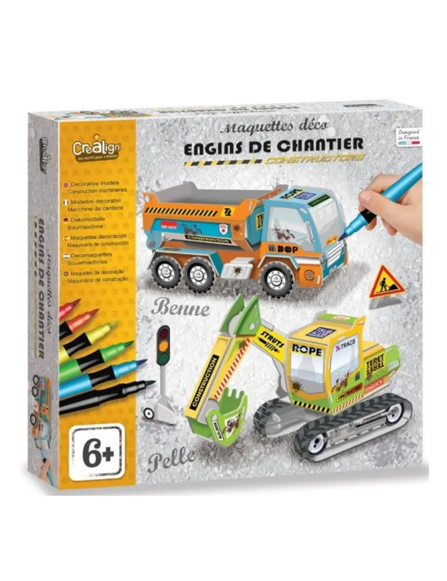 Crea Lign' pojazdy budowlane makiety