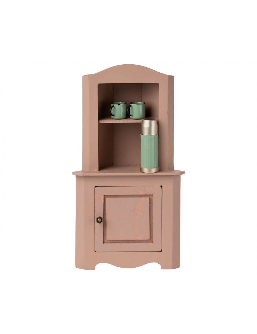 Akcesoria dla myszek Maileg - Miniature corner cabinet - Rose