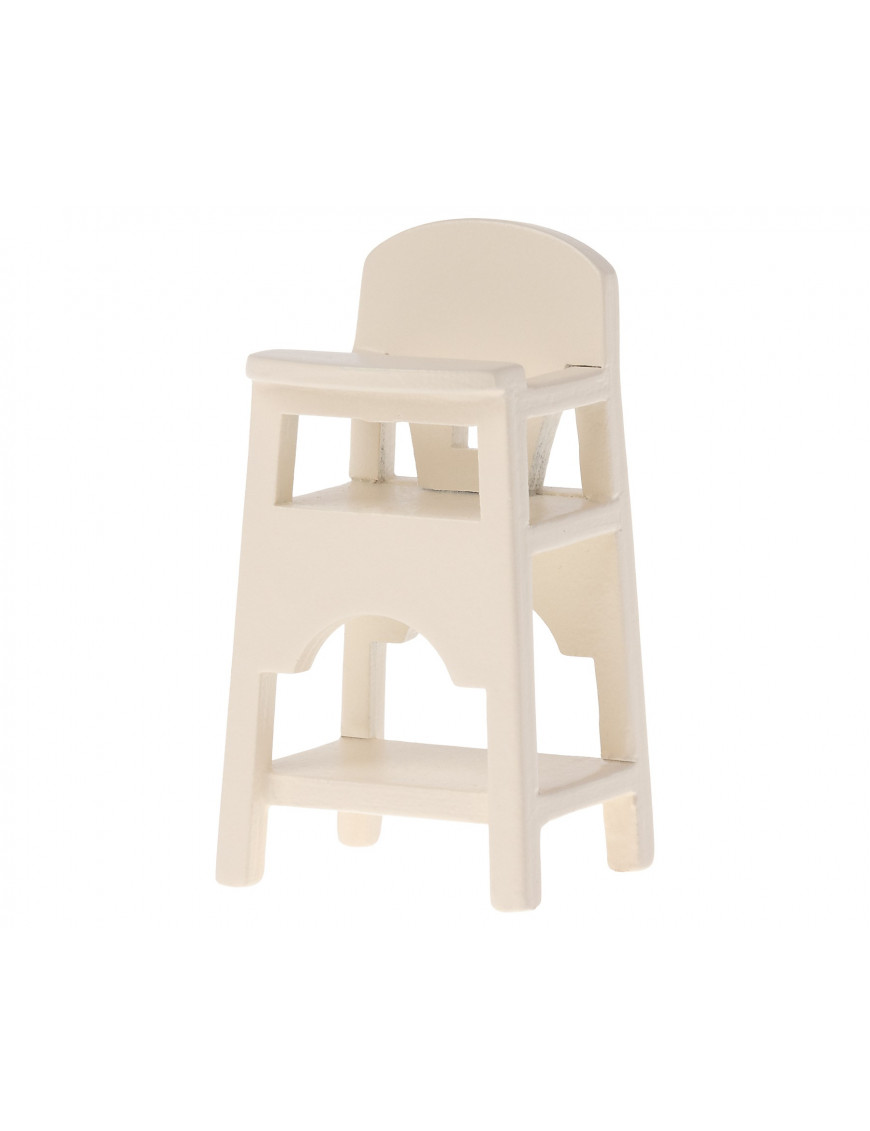 Akcesoria dla myszek Maileg - High chair, Mouse - White