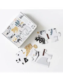 Puzzle podłogowe 24 elementy Wild Life, Wee Gallery