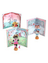 Djeco, Mała przebieralnia z naklejkami KOTKI