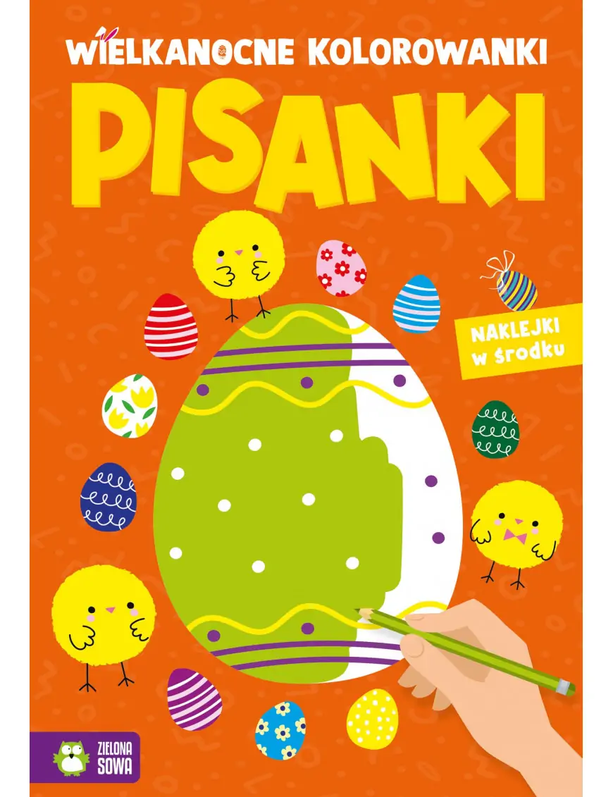 Zielona Sowa,Wielkanocne kolorow pisanki