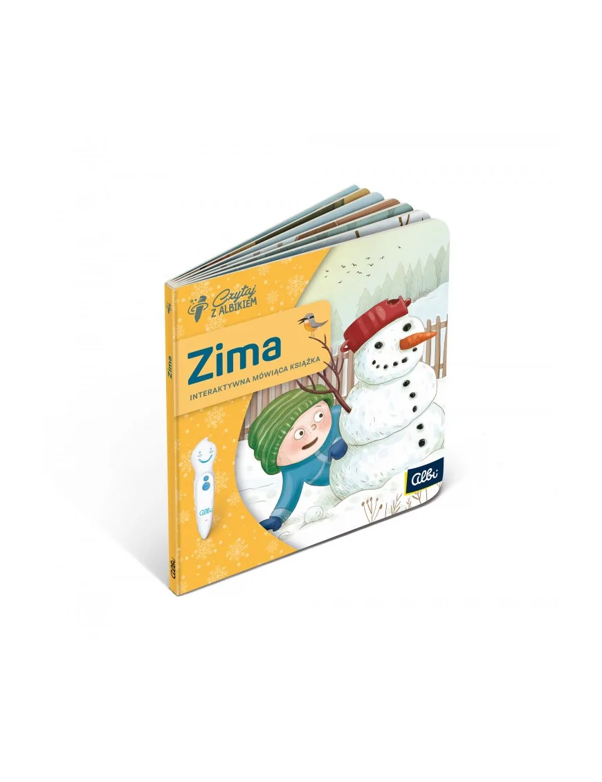 Mini Książka Zima, Czytaj z Albikiem