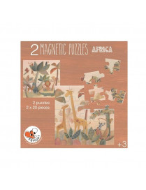 Puzzle magnetyczne Afryka | Egmont Toys®