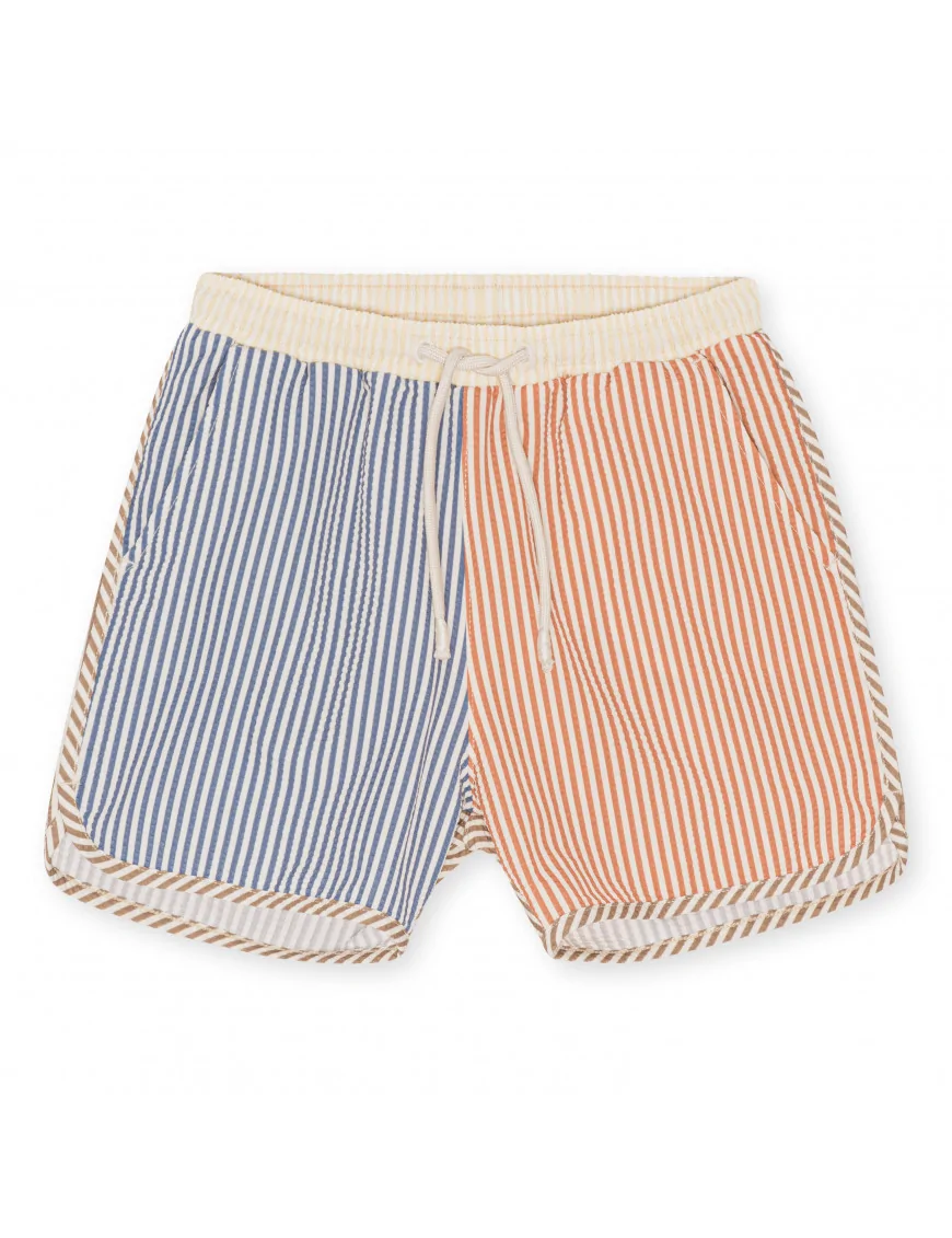 Szorty kąpielowe Multi Stripe, Konges Sløjd