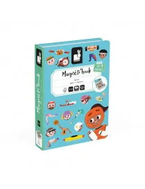 Magnetyczna układanka Sport Magnetibook, Janod