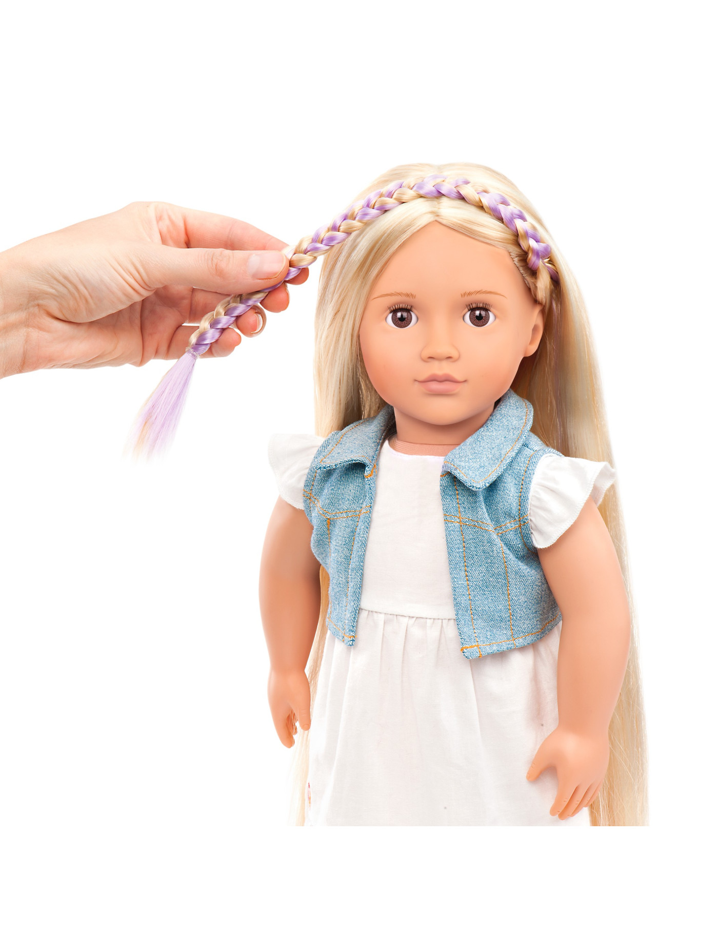 Lalka PHOEBE 46cm – z regulowanymi włosami