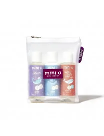 Podróżny zestaw kosmetyków dla dzieci z kosmetyczką travel size Mini - U