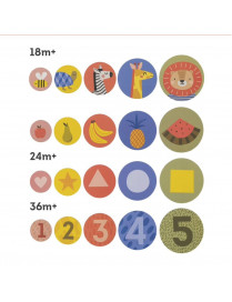 Puzzle magnetyczne Peek-A-Boo, Taf Toys