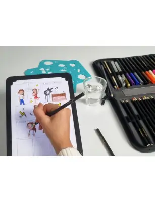 Tablet 3 w 1 z podświetleniem, Buki