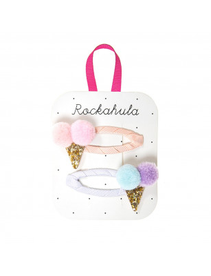 Rockahula Kids - 2 spinki do włosów Scoop Ice Cream