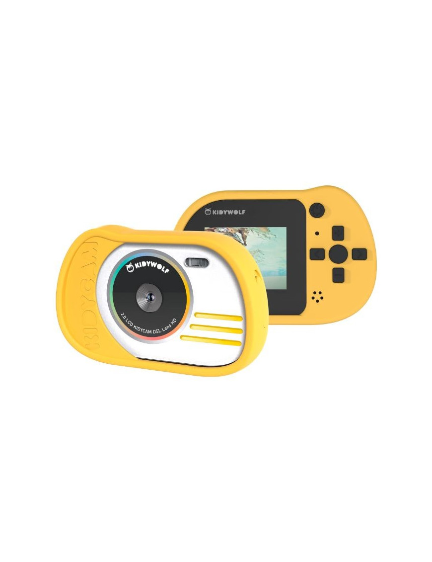Wodoodporny aparat cyfrowy dla dzieci Kidycam Yellow