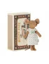 Myszka Maileg - Big sister mouse in matchbox